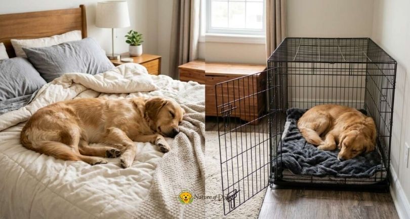 Dog Bed vs Crate